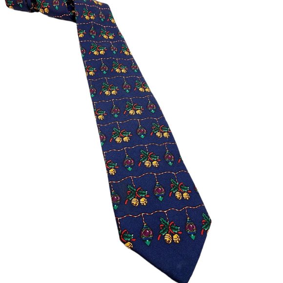 Brooks Brothers Other - Brooks Brothers Christmas Ornament Tie - 100% Silk - Made in the USA